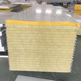 岩棉夹芯板安装施工流程